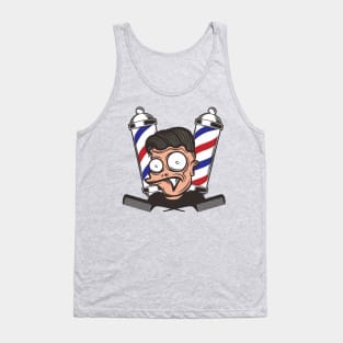 barber zombie Tank Top